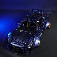 K-Box 10221 Technic Moc GT-R 1:10 Car Model static version Building Blocks 2389pcs Bricks Toys From China.