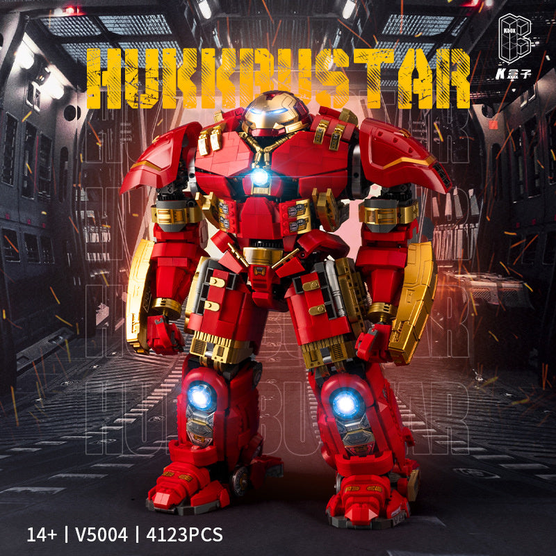 K-Box V5004 Super heroes Marvel Hukkrustar Building Blocks 4123pcs Bricks Toys From China Delivery.