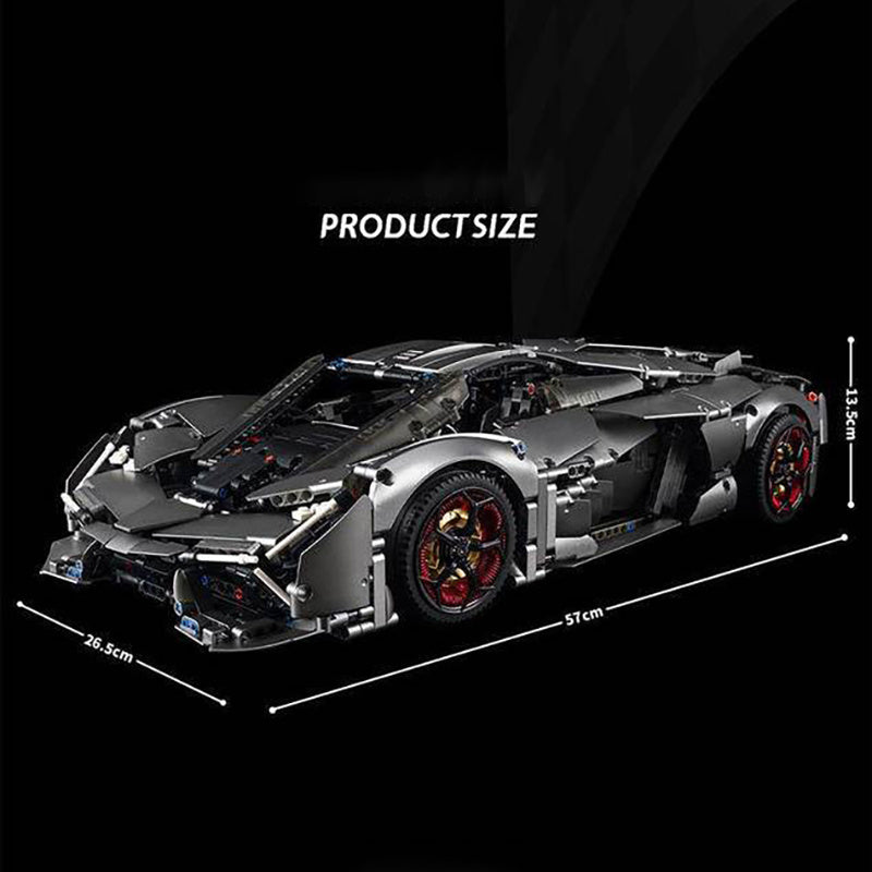 K-box 10246B Technic Static Version 1:8 Terzo Millennio DJ Rambo Sports Car Building Blocks 3358pcs Bricks Toys from China Delivery.