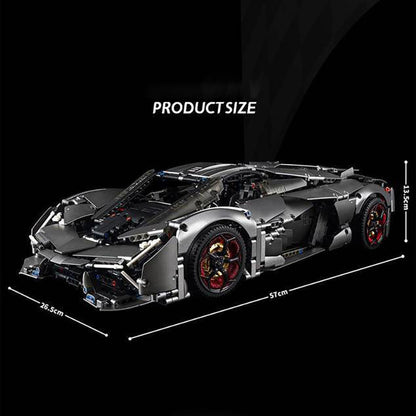 K-box 10246B Technic Static Version 1:8 Terzo Millennio DJ Rambo Sports Car Building Blocks 3358pcs Bricks Toys from China Delivery.