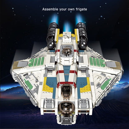 K110 Star Wars Ghost VCX-100 light freighter Building Blocks 4577PCS Bricks Toys From USA Delivery.