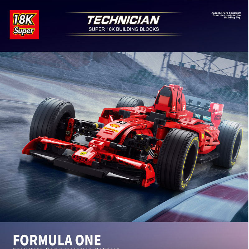 K95 Super 18K Technic Series alternate - F1 Car MOC-31313 Building Blocks 1138pcs Bricks Ship From China