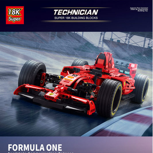 K95 Super 18K Technic Series alternate - F1 Car MOC-31313 Building Blocks 1138pcs Bricks Ship From China
