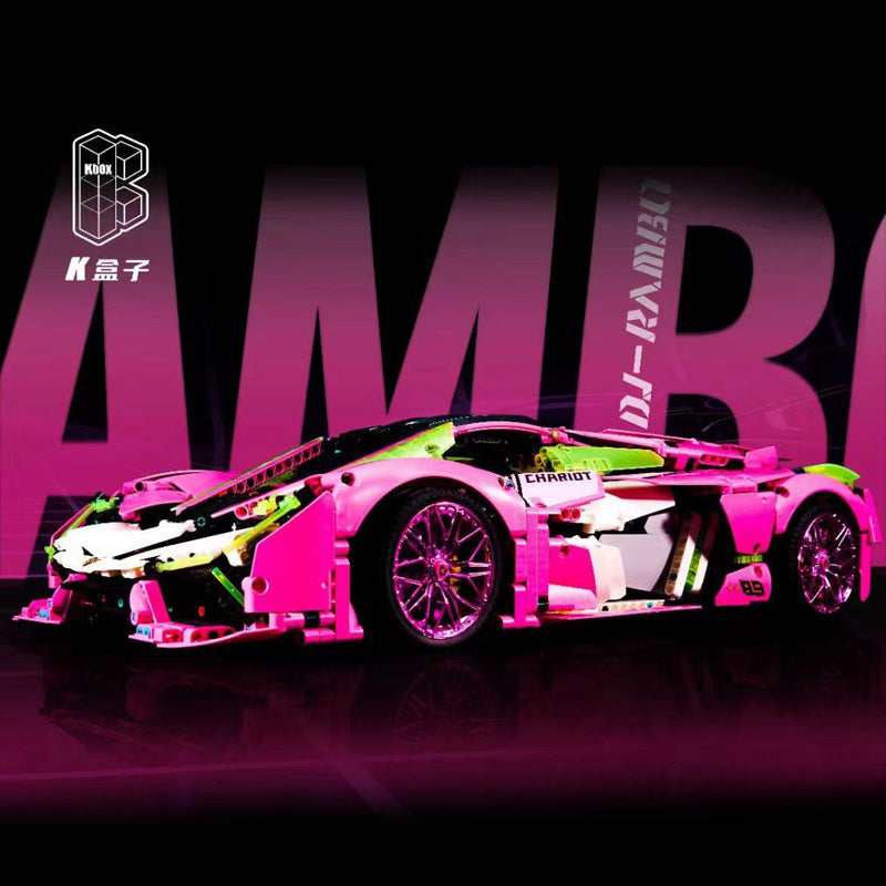 KBOX 10246 MOC Technical 1:8 Supper Car 3358pcs building blocks from China.