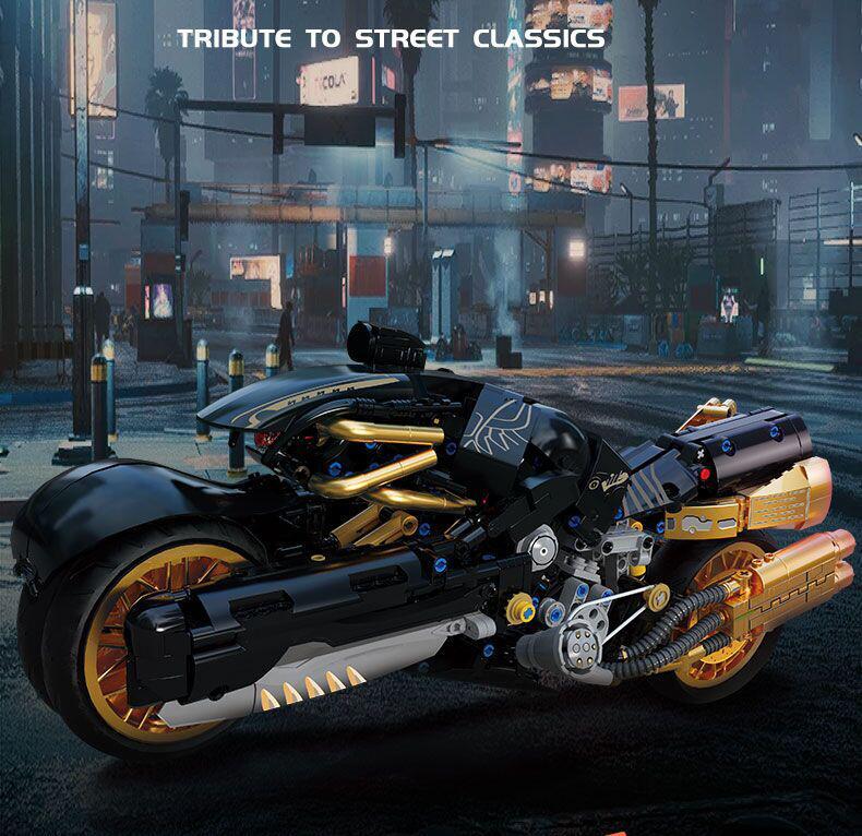 KBOX 10248 FINEL FANTESSYS Technic motorcycle Model building blocks 1388pcs bricks toy from China.