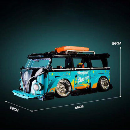 KBOX 10510 Technic MOC 1:10 static version "Volkswagen" Car Model Building Blocks 2550pcs Bricks Toys from China.