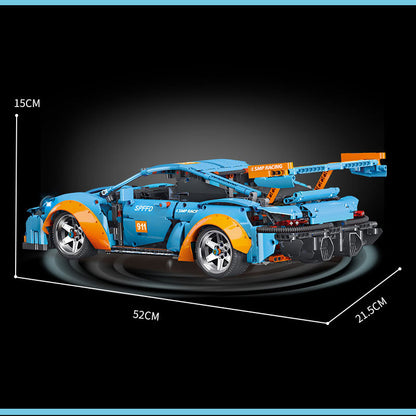 KBOX K-10216  High-Tech Series 911 Super Car 1:10 Model Building Blocks 1883pcs Bricks Toys  From China