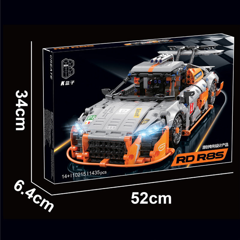 KBox 10215 Technic Audi R8 sports car building blocks 1435pcs Toys For Gift from China