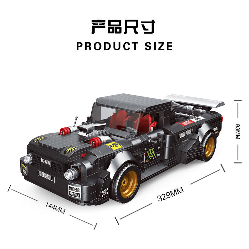 KC012 906pcs Tech machinery series  exploded to change Ford F-150 pickup truck classic car ship from China