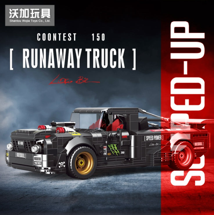 KC012 906pcs Tech machinery series  exploded to change Ford F-150 pickup truck classic car ship from China