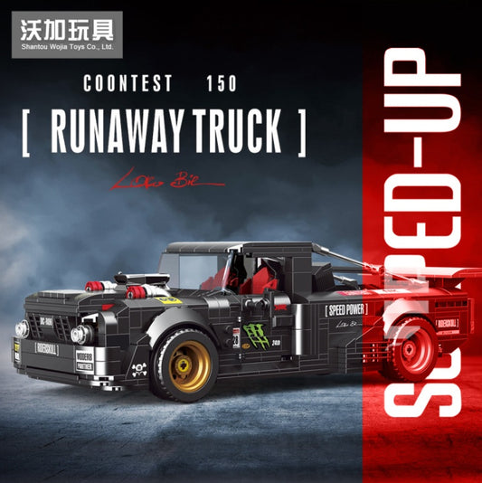 KC012 906pcs Tech machinery series  exploded to change Ford F-150 pickup truck classic car ship from China