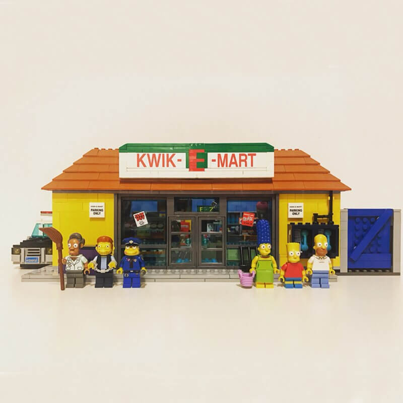 KING 83004 The Kwik-E-Mart Compatible LEGO 71016