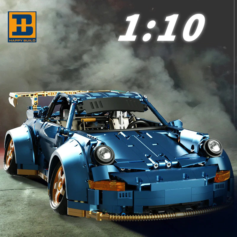 KYLERS YC-23006 MOC Technical Building Blokcs 1:10 Remote control sports Car No.911 Optional  Motor 3200pcs from China.