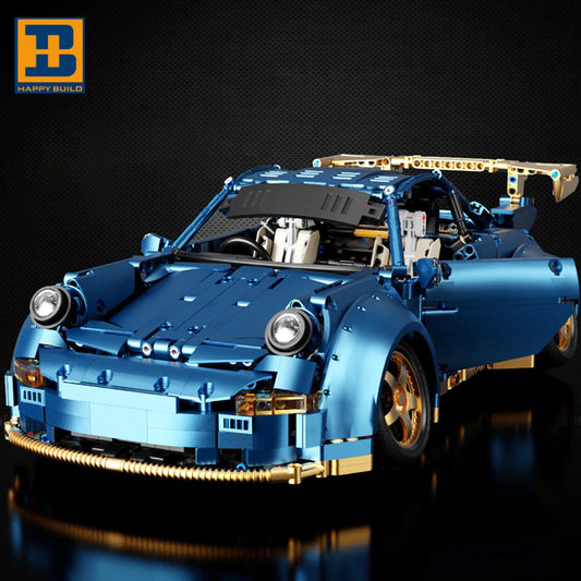 KYLERS YC-23006 MOC Technical Building Blokcs 1:10 Remote control sports Car No.911 Optional  Motor 3200pcs from China.