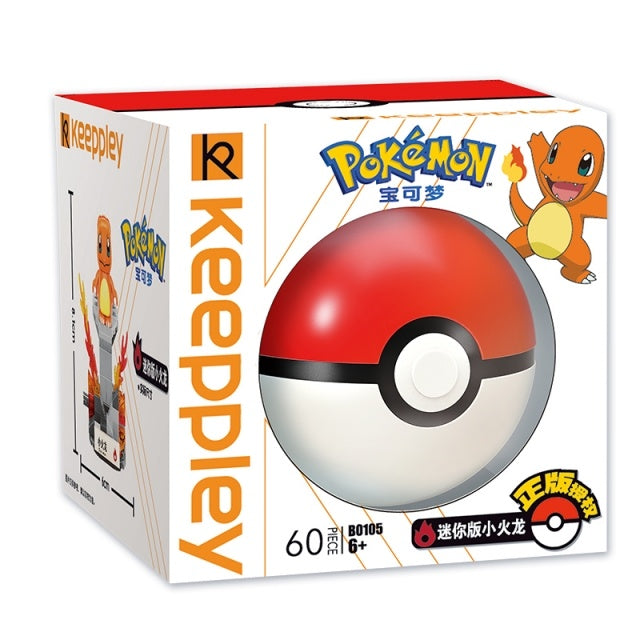 Keeppley Mini Pokémon Assembled Small Building Blocks Pokemon Series Pikachu Model Toys from China