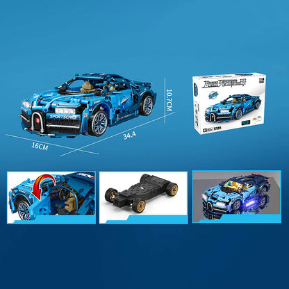 LD0755 Moc Technic Remote Control Rambo Sports Car Building Blocks 1280pcs Bricks Toys From China. [with Motor]