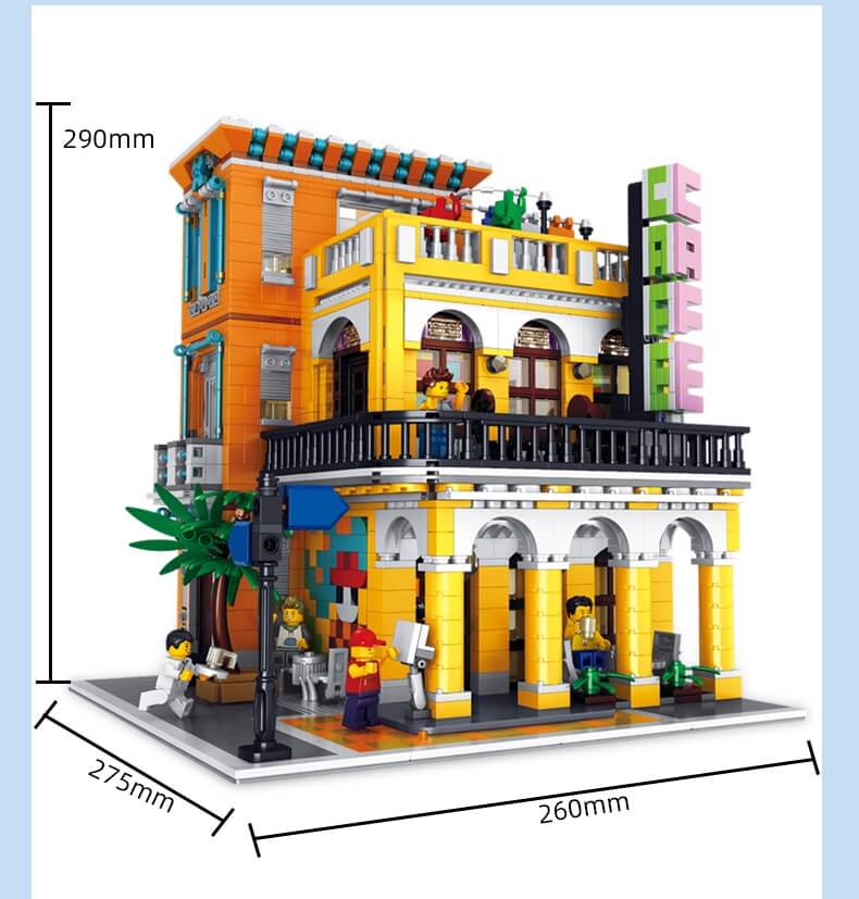 LEJ 10002 Cafe Corner Building