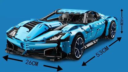 LEJ 906 MOC 31189 Il Toro Azzurro Super Car