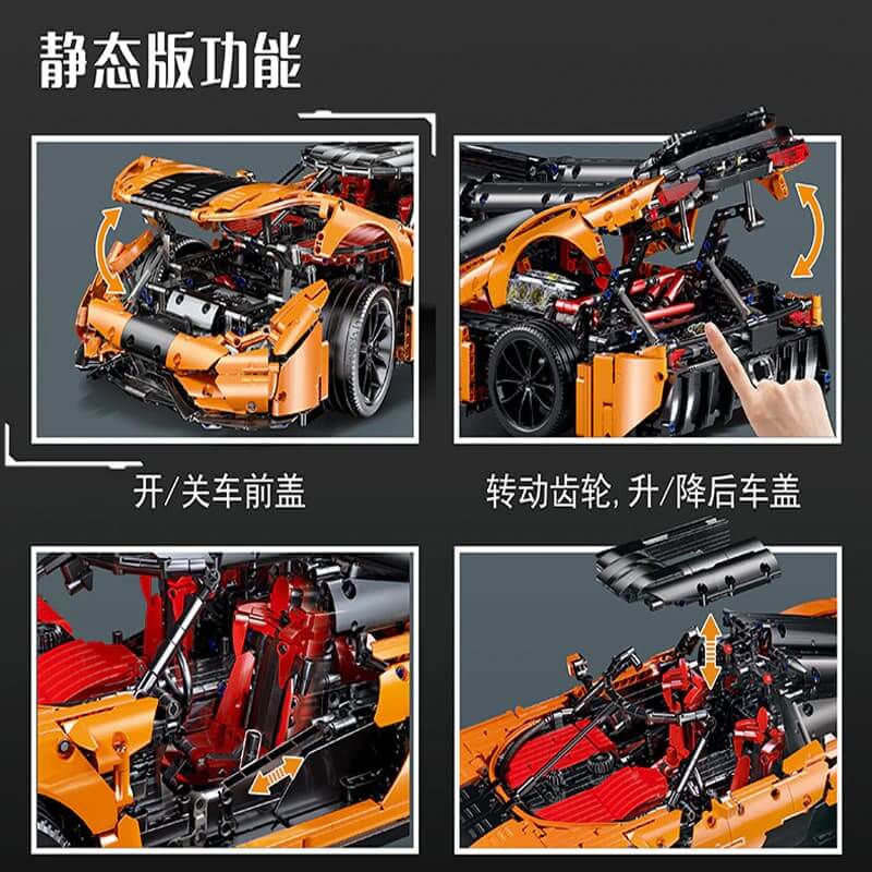 LE-J 905 MOC30506 LE-J905 Konisegg Regera Super Car by Dugald_Lego