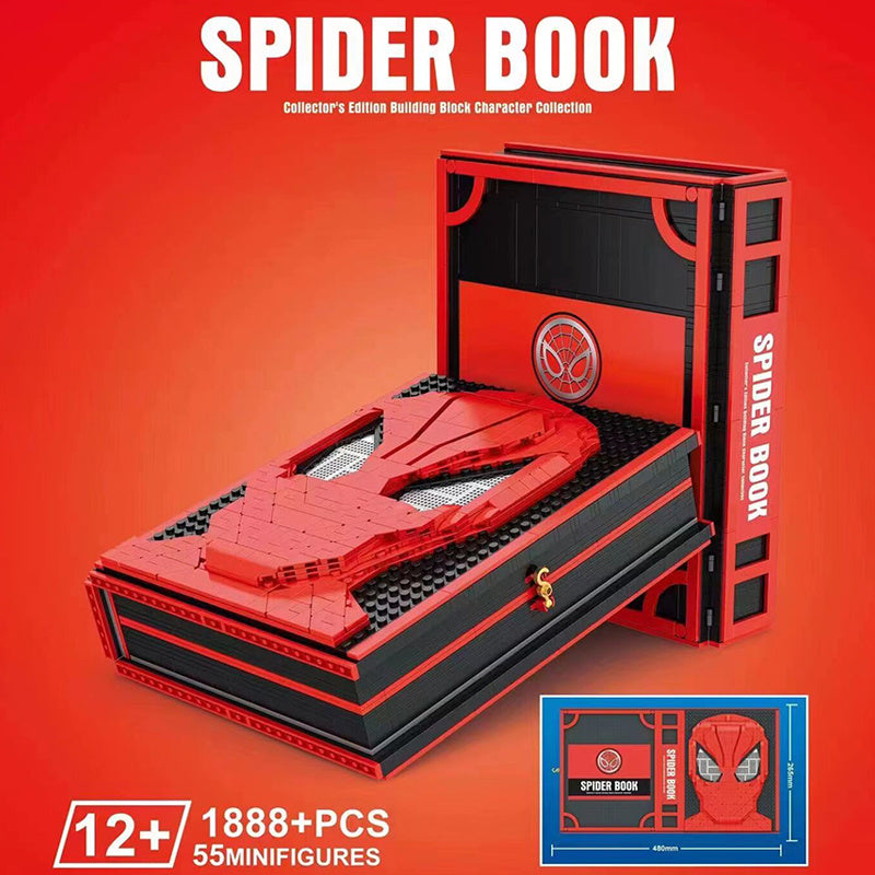LEJI 2461 Movie Spider Man Book Building Blocks 1888pcs Bicks Toys From China Delivery.
