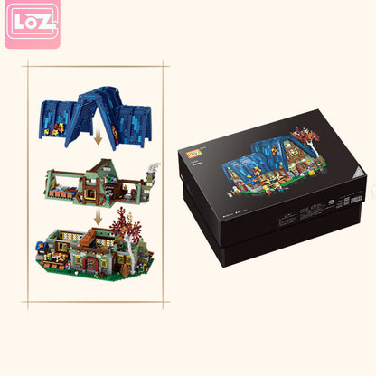 LOZ 1036 Fairy House Scene Building Blocks Model Puzzle Toy 2847pcs From China