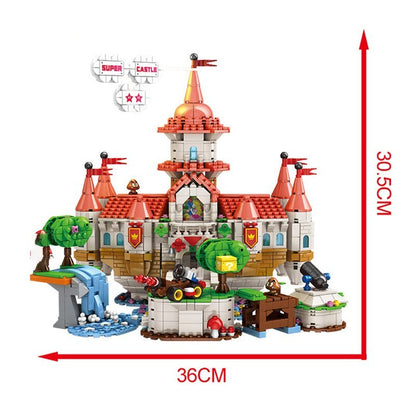 LQS 67601 MOC Movie &amp; Game Super Mario Building Blocks 2614pcs Bricks Toys Ship From Europe 3-7 Days Delivery