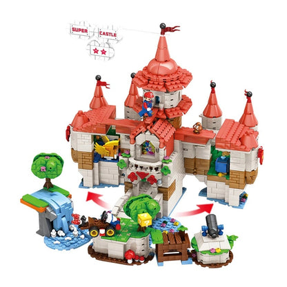 LQS 67601 MOC Movie &amp; Game Super Mario Building Blocks 2614pcs Bricks Toys Ship From Europe 3-7 Days Delivery