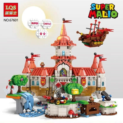 LQS 67601 MOC Movie &amp; Game Super Mario Building Blocks 2614pcs Bricks Toys Ship From Europe 3-7 Days Delivery