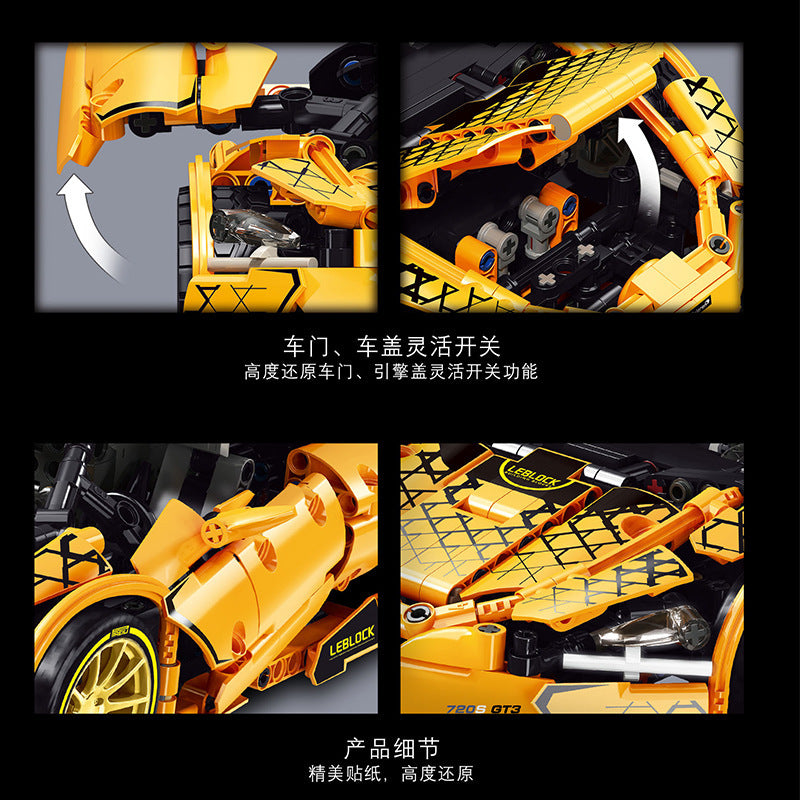 LR 50029 Technic McLaren 720S building blocks 1128pcs bricks Toys For Gift ship from China