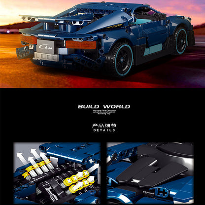 LR50031 Technic Bugatti Concept sports car building blocks 879pcs bricks Toys For Gift ship from China