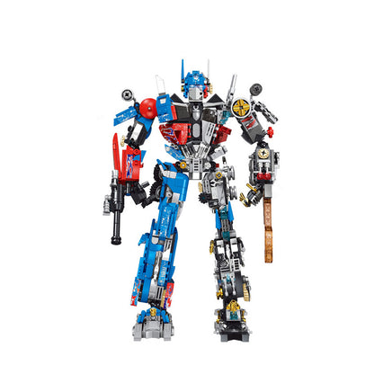 LW 7038 MOC Movie &amp; Game Optimus Prane Defnder Justice Building Blocks 1557PCS Bricks Toys From China Delivery.