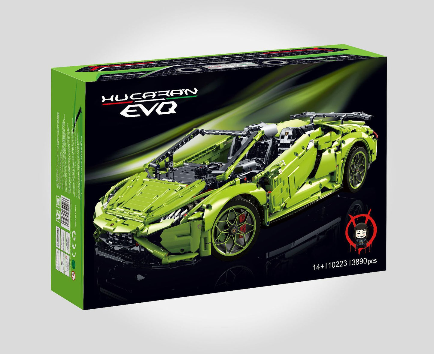 ‘Lamborghini’ EVO 10223 3890pcs building block  Toys For Gift ship from China
