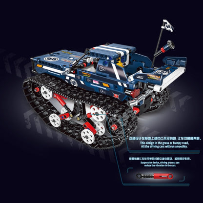 MK13025-13026 Technology Series High-speed "Shock Absorber" Tracked Stunt Remote Control App Car Ship From China