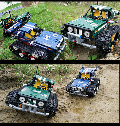 MK13025-13026 Technology Series High-speed "Shock Absorber" Tracked Stunt Remote Control App Car Ship From China