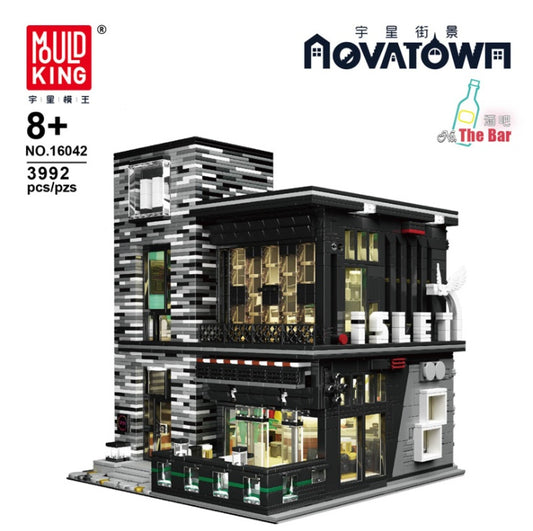 MK16042 Pub &amp; restaurant Modular 'ISLET' Building Blocks 3992pcs Bricks Ship From China