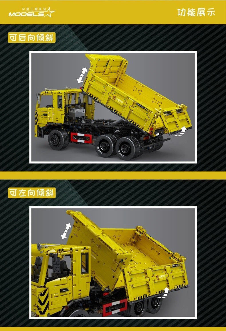 MK17012 Three Way Dump Truck 3206pcs Bricks Toys Model Ship From China