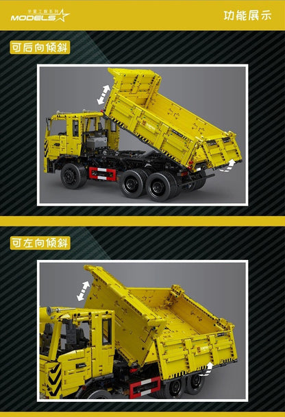 MK17012 Three Way Dump Truck 3206pcs Bricks Toys Model Ship From China