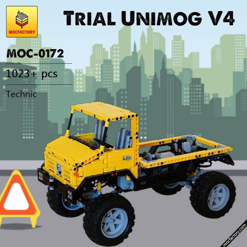 MOC-0172 Trial Unimog V4 Truck by Nico71