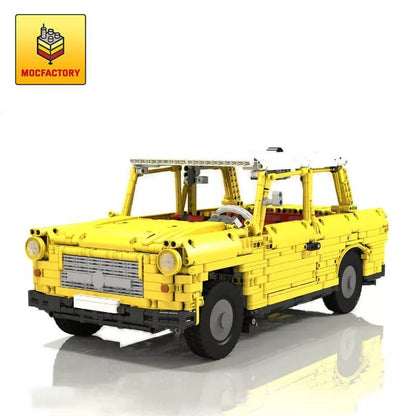 MOC-12087 Yellow Trabant 601 universal by technicbasics