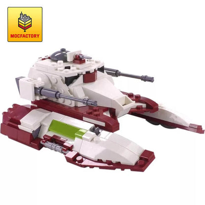 MOC-18145 Republic Fighter Tank TX-130T ? Minifig Scale Star Wars by brickvault
