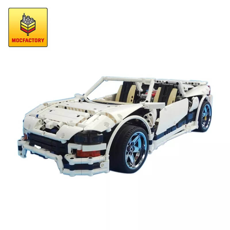 MOC-1892 Phantasm Twin Turbo ? White Super car by Crowkillers