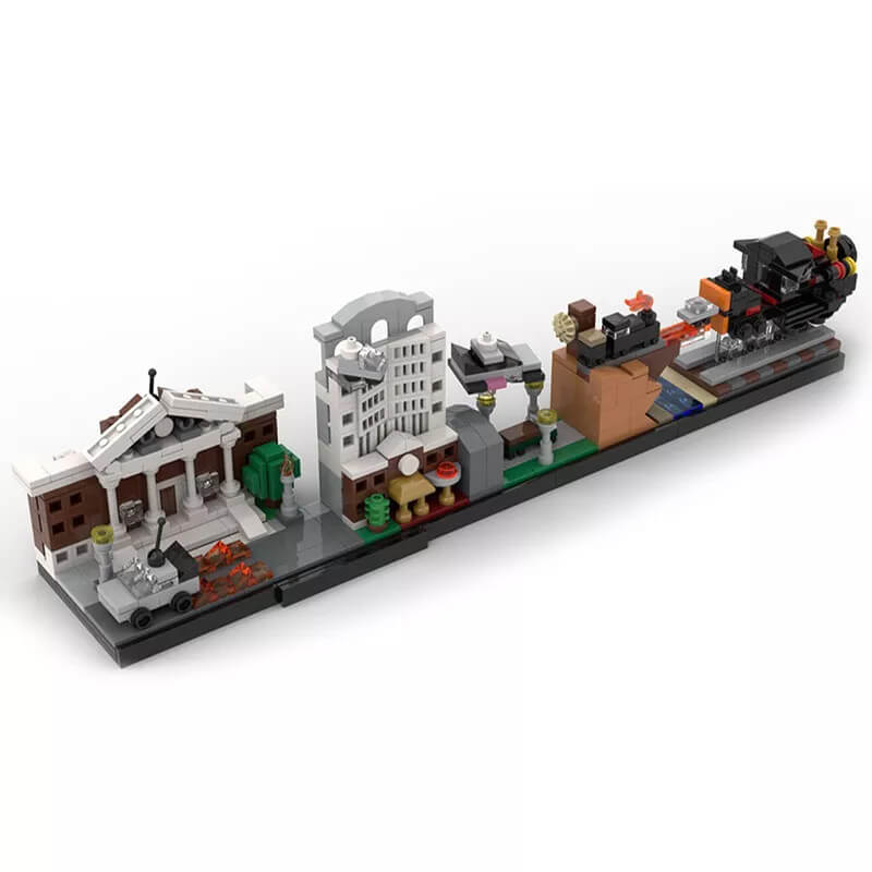 MOC-19767 Back to the Future Skyline Architecture Creator Expert by MOMAtteo79