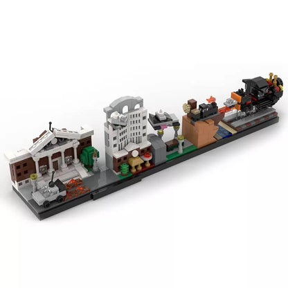 MOC-19767 Back to the Future Skyline Architecture Creator Expert by MOMAtteo79