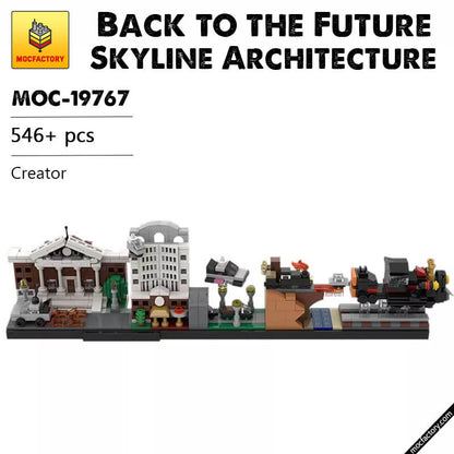 MOC-19767 Back to the Future Skyline Architecture Creator Expert by MOMAtteo79