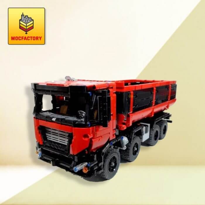 MOC 19929 8?4 Dump Truck by Damjan?s Lego Technic Garage