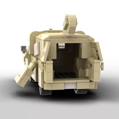 MOC-20096 Dumb & Dumber Mutt Cutts Dog Van Classic Car by mkibs