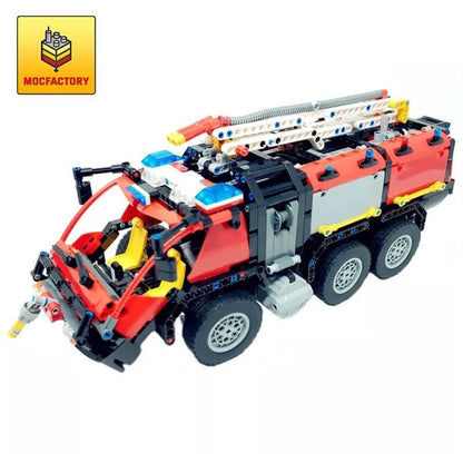 MOC 20299 Airport Crash Tender Truck by MK Bricks