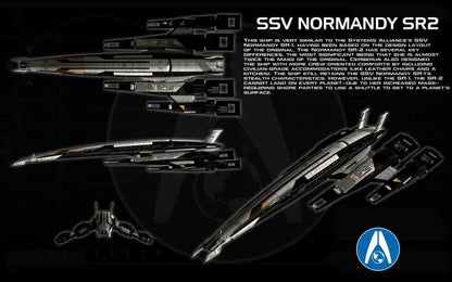 MOC 21541 Mass Effect 3 Normandy SR 2 spaceship by ElijahLittle