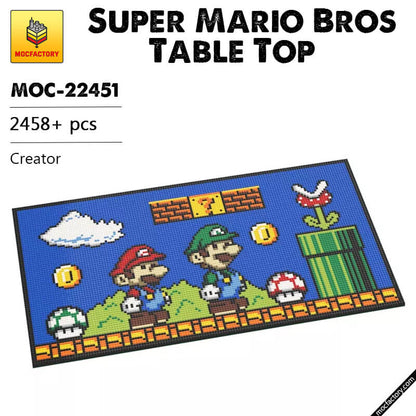 MOC-22451 Super Mario Bros Table Top Creator by mkibs