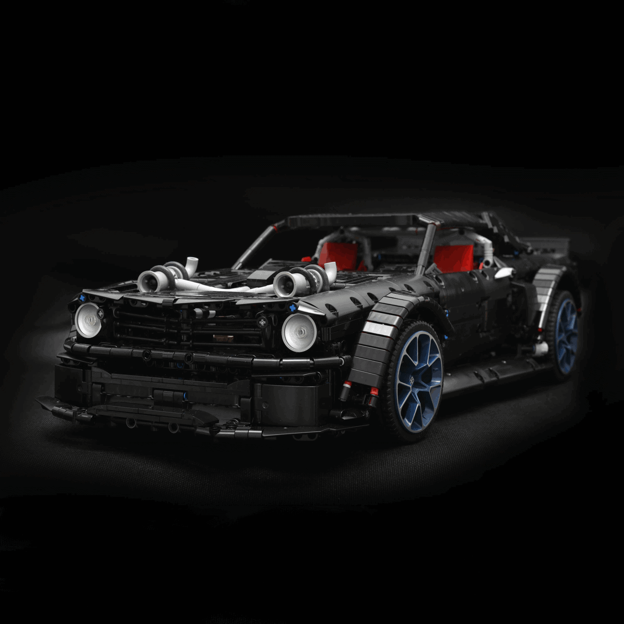 MOC 22970 Ford Mustang Hoonicorn V2 23009